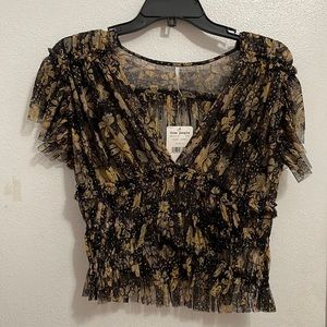 Free People sheer top